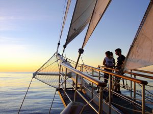 Sunset on Tenacious